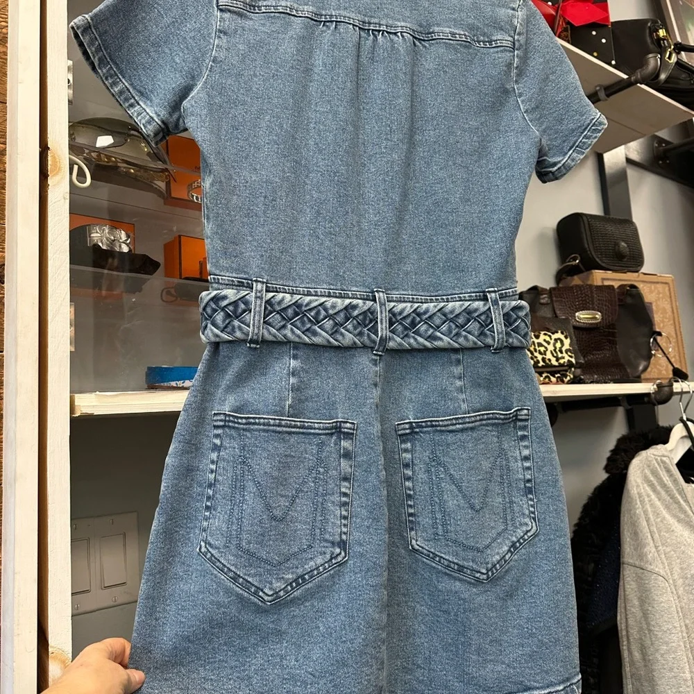 Show Me Your MuMu Outlaw Denim Dress - Picture 6 of 7